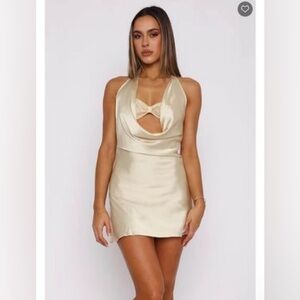 SELLING WHITEFOX ‘We’ll Always Be Friends Mini Butter Dress’ size XS